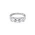 Ring with White Gold Zircons