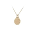 Gold Pendant Plate for Engraving