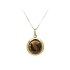 Gold Pendant Madonna Virgin Mary