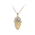 Pendant with Jesus Christ made of Combined Gold