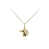 Gold Pendant with Delicate Horse Head Motif