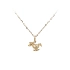 Elegant Rocking Horse Pendant made of Gold in Shiny and Matte Finish