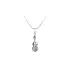 Pendant White Gold Violin