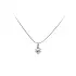 Pendant Heart of White Gold