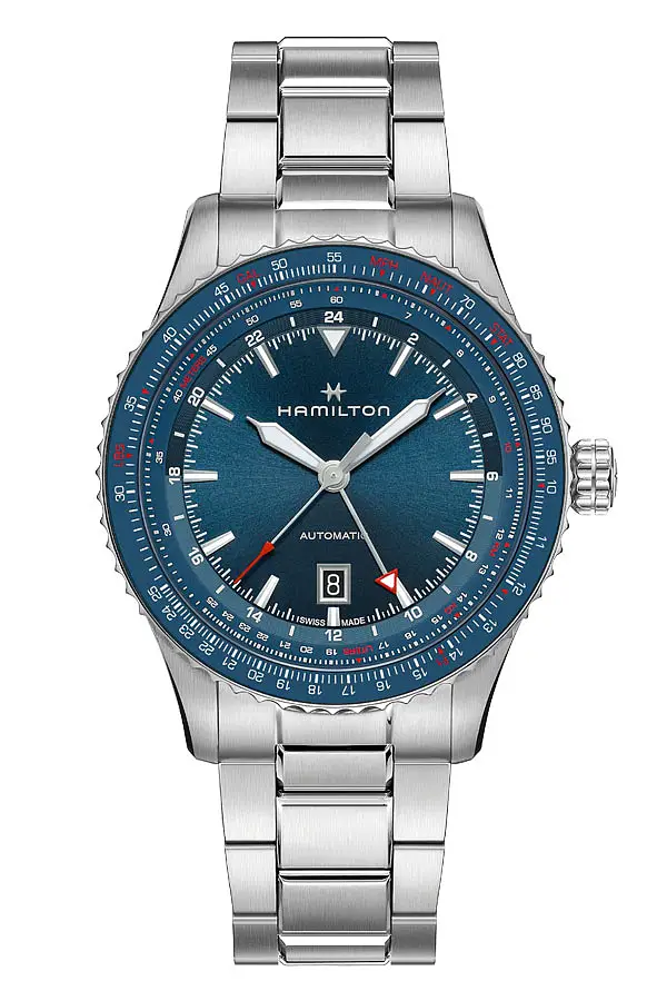 Hamilton Khaki Aviation Cpnverter Auto GMT H76715140