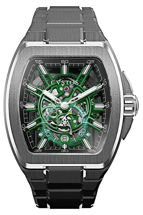 CVSTOS Metropolitan PS Titanium / SQLT Green F00103.4217001