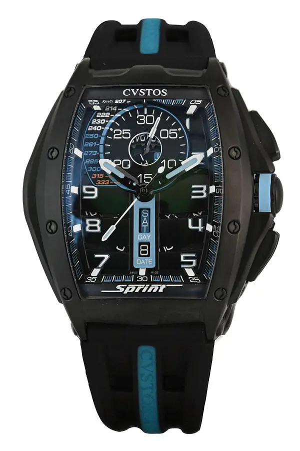 CVSTOS Chrono Sprint Titanium / Blue