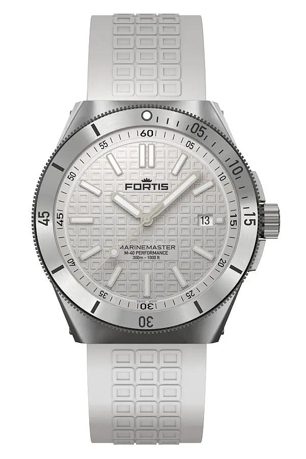 Fortis Marinemaster M-40 Snow White on Horizon Strap F8120009