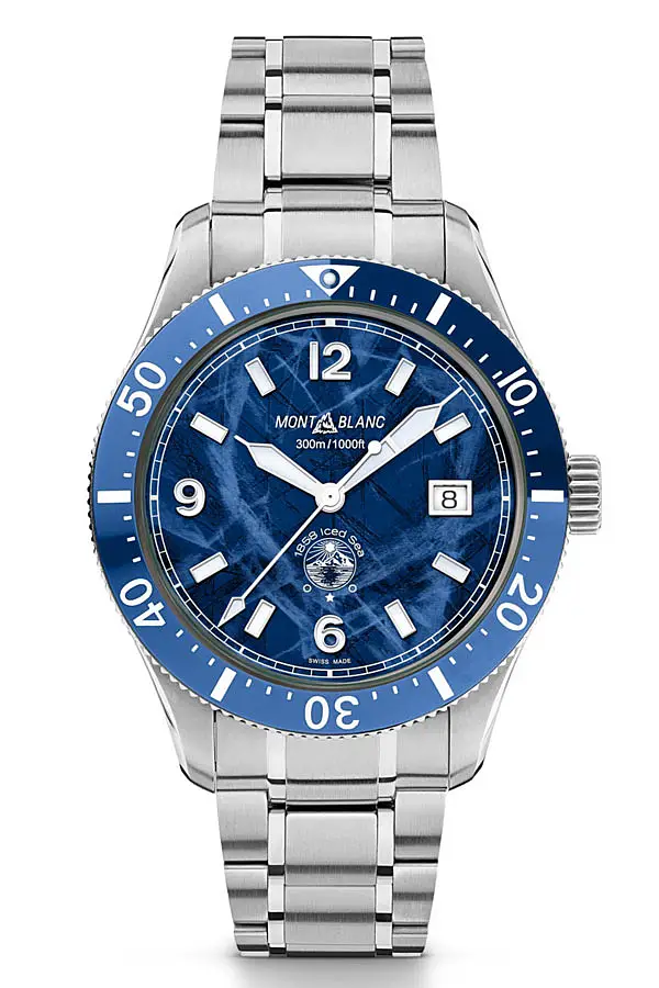Montblanc 1858 Iced Sea Automatic Date 129369