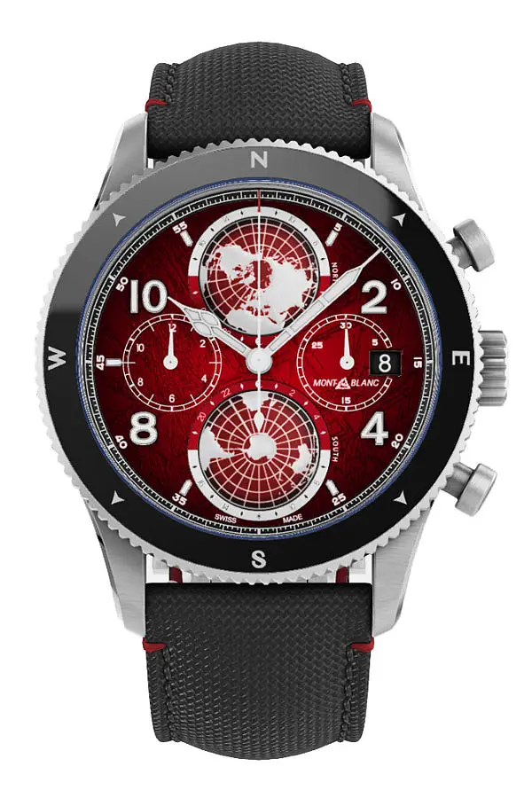 Montblanc 1858 Geosphere Chronograph 0 Oxgen Limited Edition 290 pieces 132303