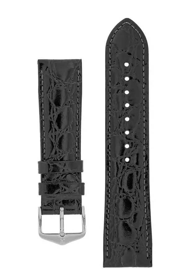 Hirsch Strap Crocograin L 12322850-2-18