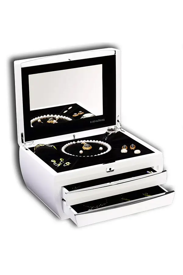 Jewellery box Buben & Zorweg Cosmopolitan Piano White