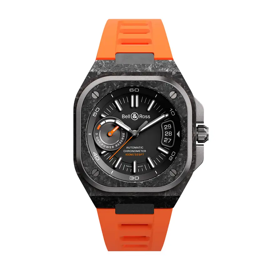 Bell & Ross BR-X5 Carbon Orange BRX5R-BO-TC/SRB