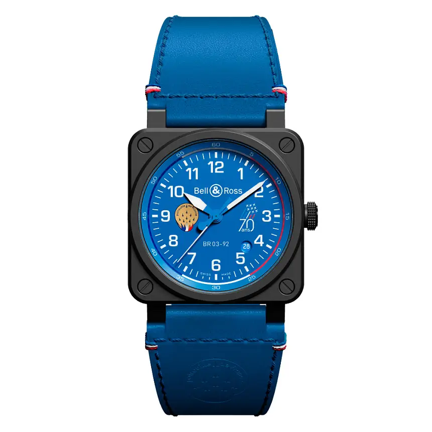 Bell & Ross BR 03-92 Patrouille de France 70th Anniversary BR0392-PAF7-CE/SCA