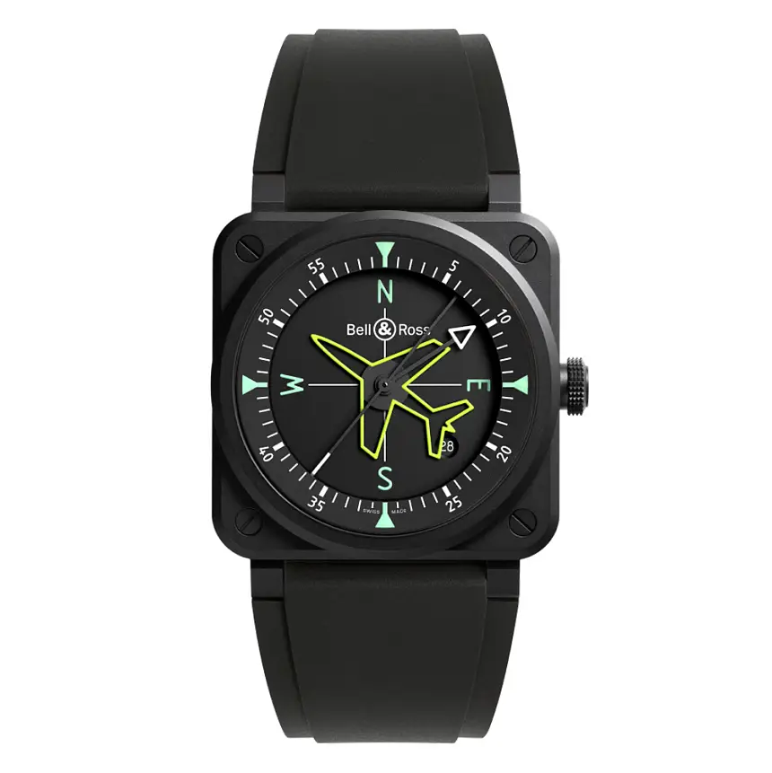 Bell & Ross BR 03 Gyrocompass BR03A-CPS-CE/SRB