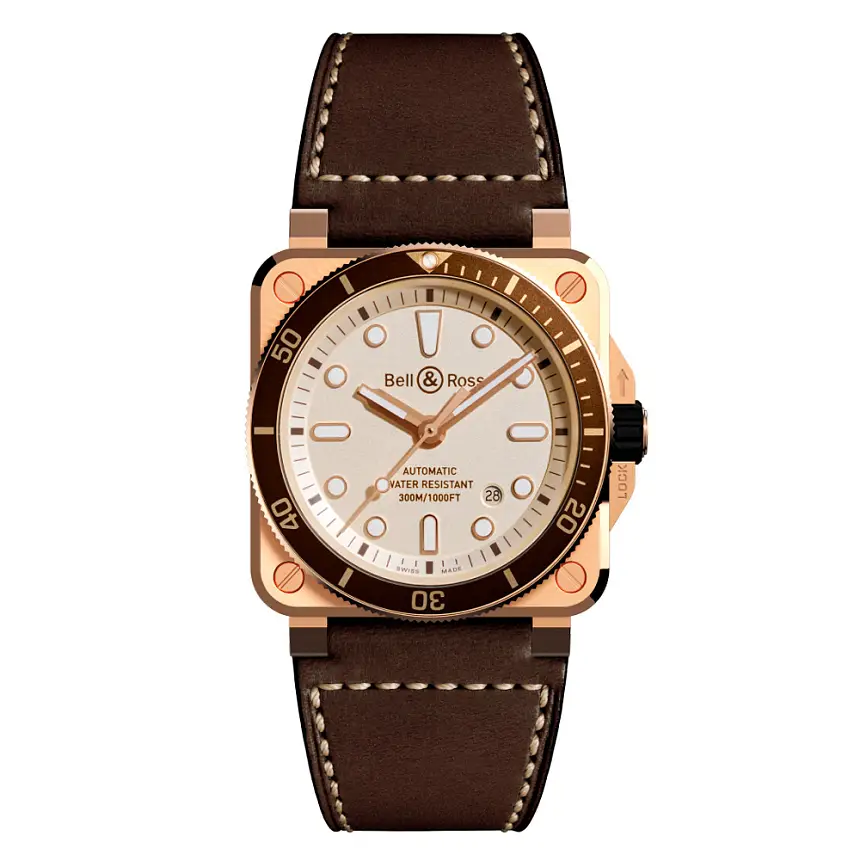 Bell & Ross Diver White Bronze BR0392-D-WH-BR/SCA
