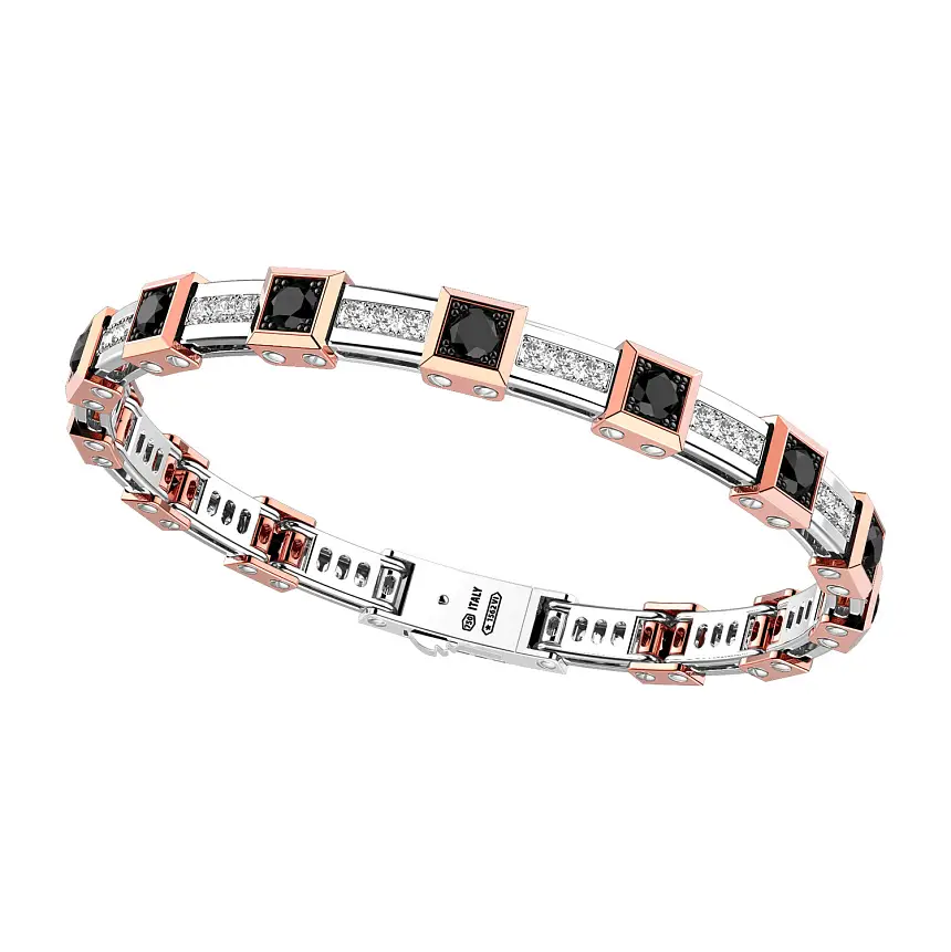 Zancan Couture Sapphire Gold Bracelet EB710BR