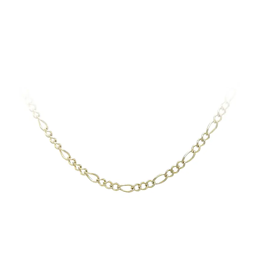 Gold Figaro Chain Necklace