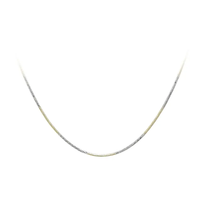 Snake Gold Chain in Combined Gold