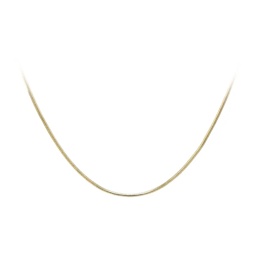 Gold Snake Chain Necklace