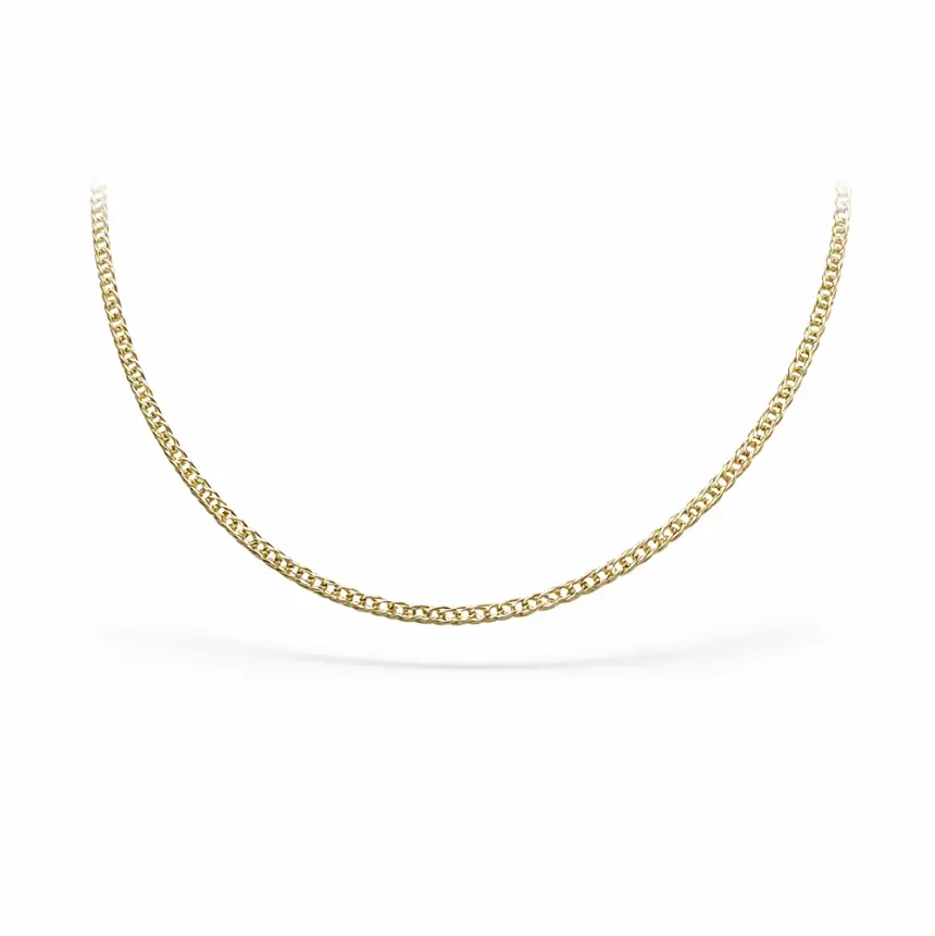 Gold Curb Chain