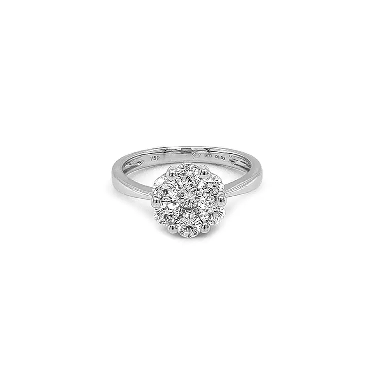 Gold Ring with Diamonds