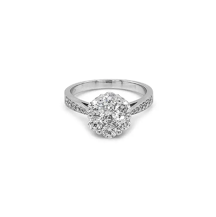 Gold Ring with Diamonds