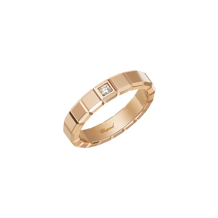 Gold Ring Chopard Ice Cube