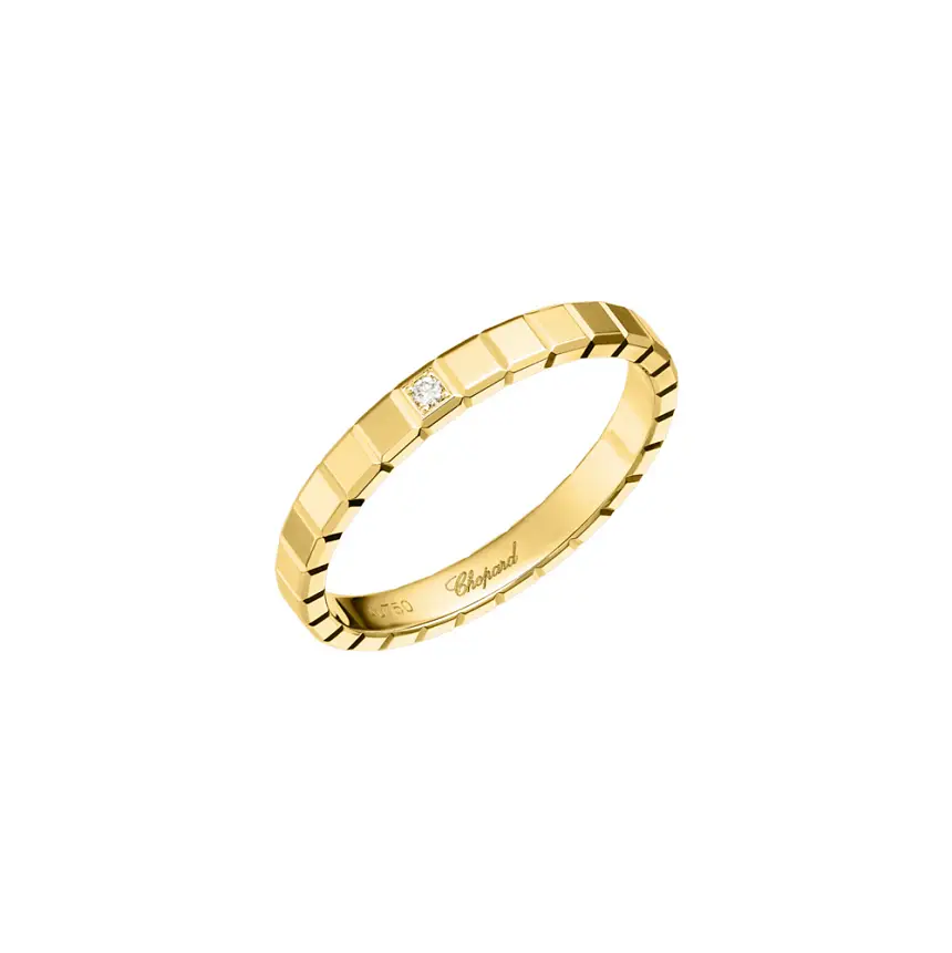 Gold Ring Chopard Ice Cube 827702-0238