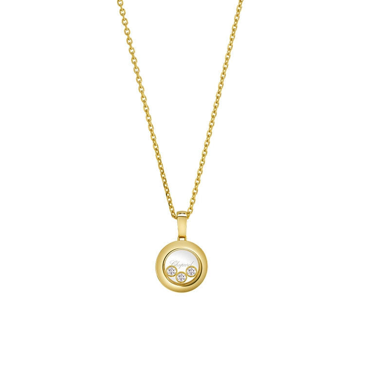 Gold Pendant Chopard Happy Diamonds 79A018-0001