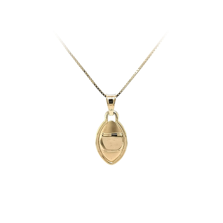 Gold Pendant Plate for Engraving