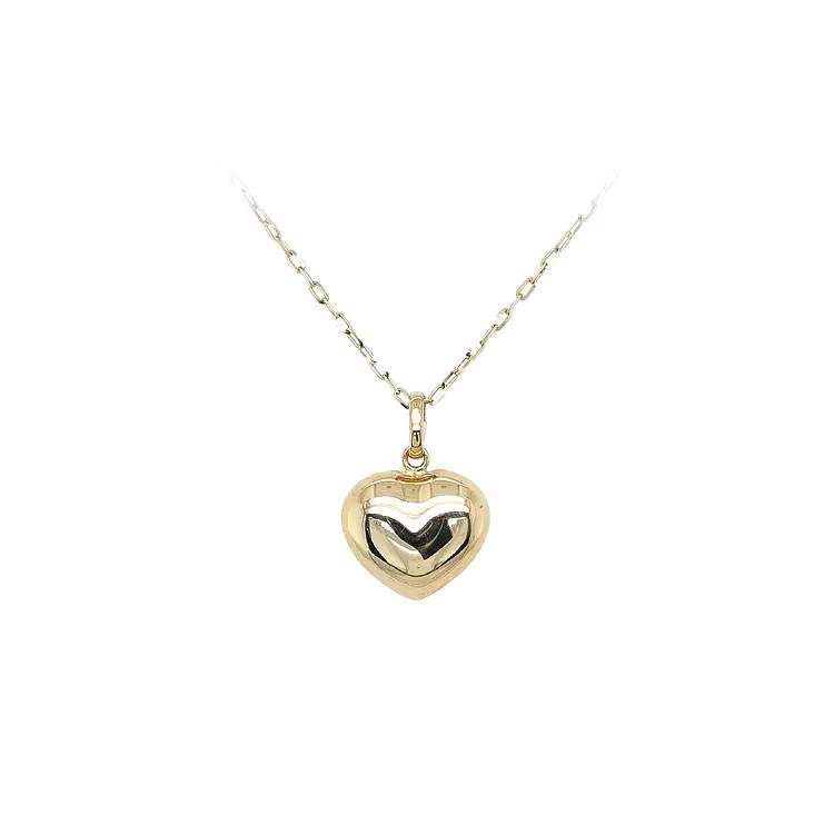 Gold Pendant Heart