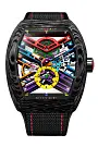 Franck Muller Vanguard Skeletone V 45 S6 SQT COL DRM CARBONE NR