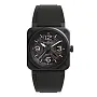 Bell & Ross BR-03 Skeleton Black Ceramic BR03A-BL-SKCE/SRB