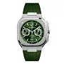 Bell & Ross BR 05 Chrono Green Steel BR05C-GN-ST/SRB