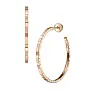 Gold Earrings Chopard Ice Cube 837702-5007
