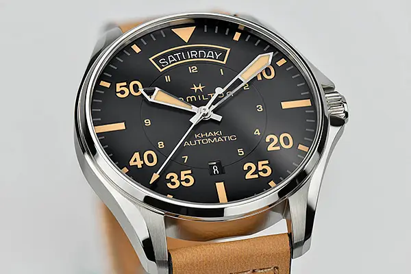 Hamilton Khaki Aviation Day Date Automatic H64645531