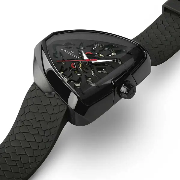 Hamilton Ventura Elvis80 Skeleton Car H24535332