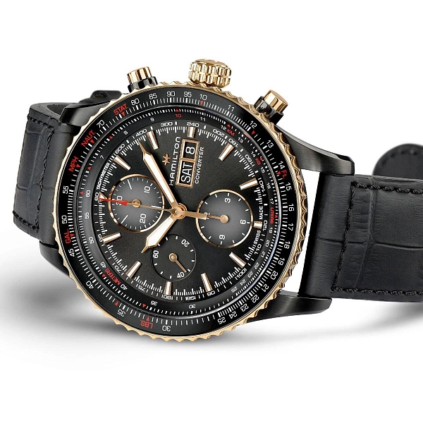 Hamilton Khaki Aviation Converter Auto Chrono H76736730