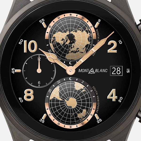 Montblanc Summit 3 Smartwatch - Black Titanium 129267
