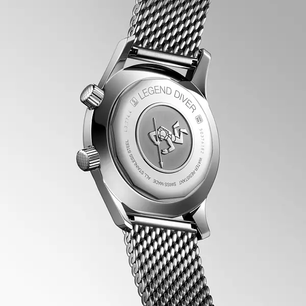 The Longines Legend Diver Watch L3.774.4.50.6