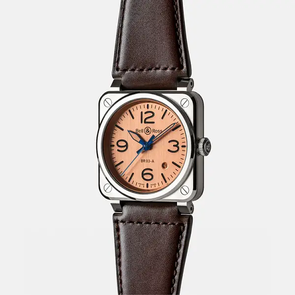 Bell & Ross New BR 03 Copper BR03A-GB-ST/SCA