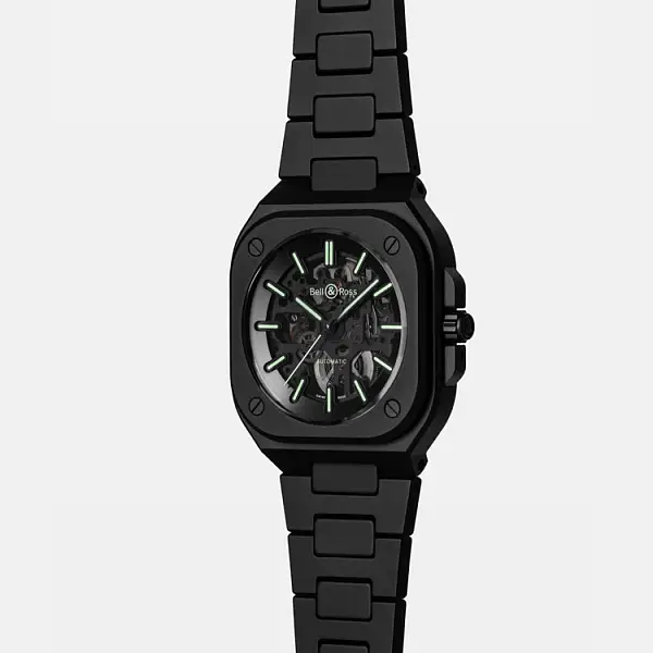 Bell & Ross BR 05 Skeleton Black Lum Ceramic BR05A-BLM-SKCE/SCE