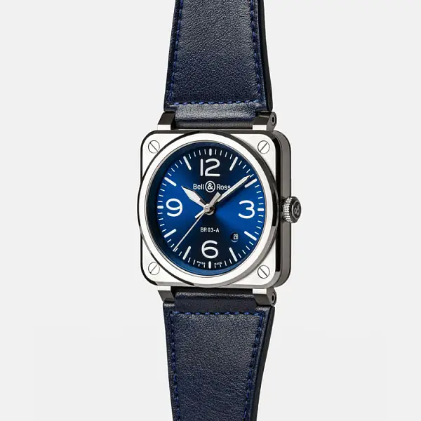 Bell & Ross BR 03 Blue Steel BR03A-BLU-ST/SCA