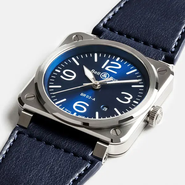Bell & Ross BR 03 Blue Steel BR03A-BLU-ST/SCA