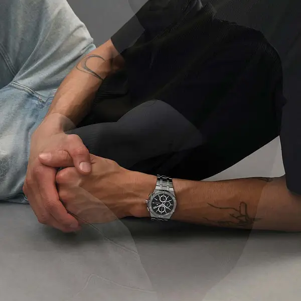 Maurice Lacroix Aikon Quartz Chronograph AI1118-SS002-330-1