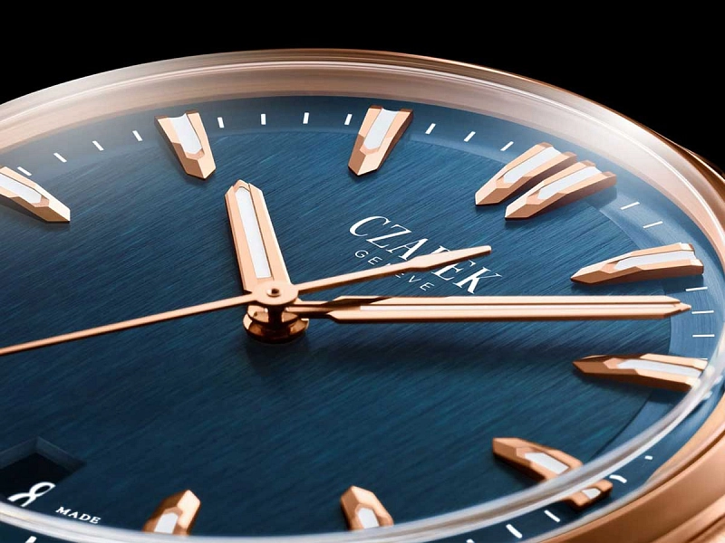 Cap Antarctique Moun Erebus Deep Blue Full Rose Gold 5N 1540-P/S
