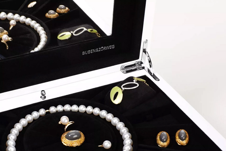 Jewellery box Buben & Zorweg Cosmopolitan Piano White