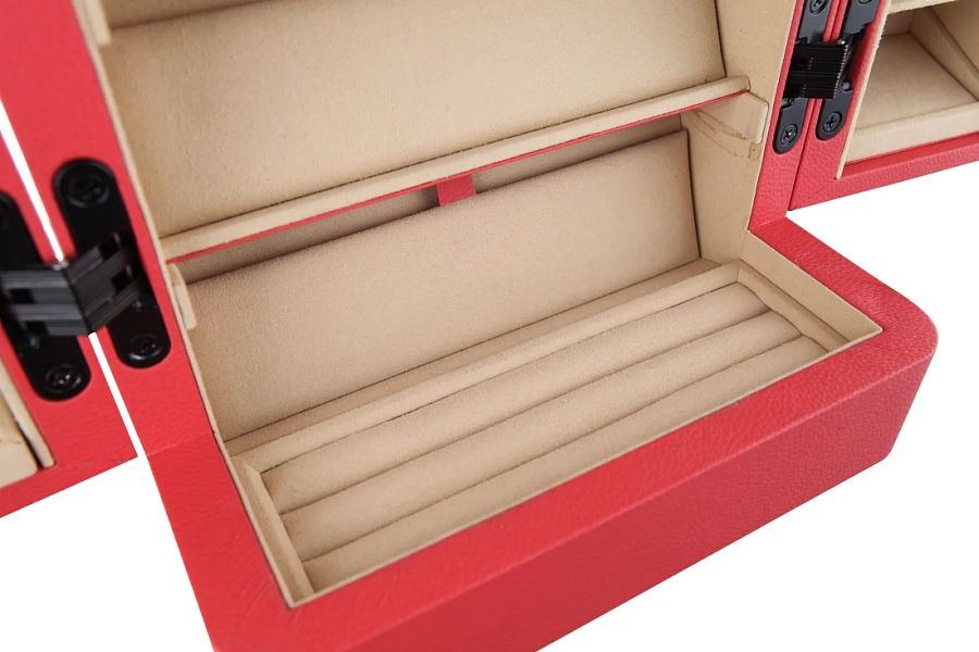 Jewellery box Paul Design Red