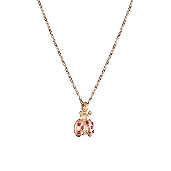 Gold Pendant Chopard Happy Diamonds Ladybird 79A186-5001